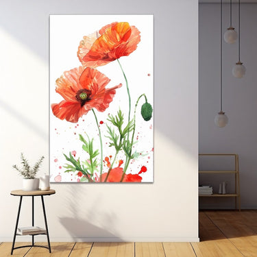 Peinture Fleur De Pavot